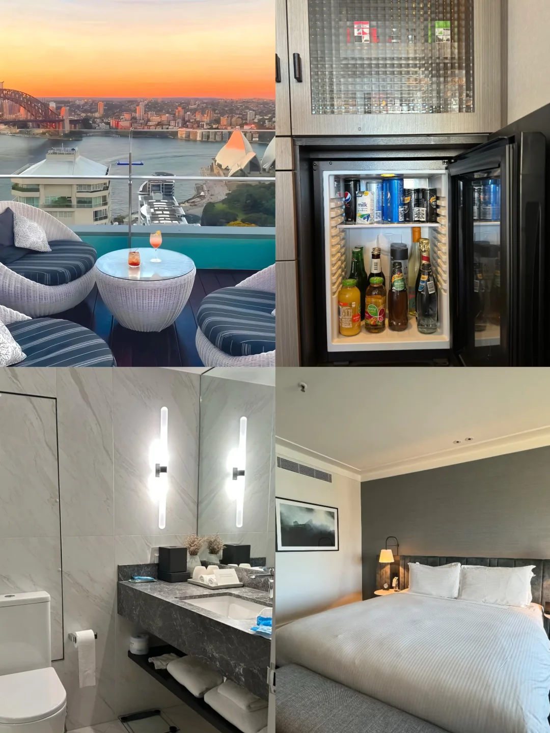 The 31st-floor pool at InterContinental Sydney offers breathtaking views of the Sydney Opera House and Harbour Bridge.
